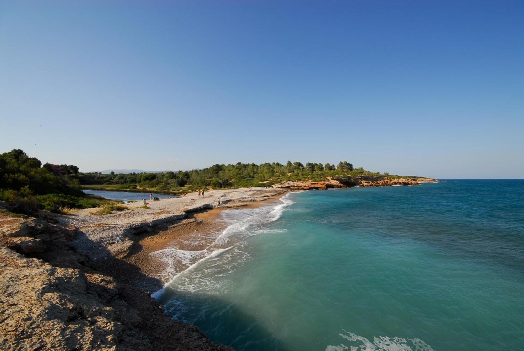 Villa Dos Calas - Bonita Villa De Estilo Rustico Y Piscina De Agua Salada L'Ametlla de Mar Buitenkant foto